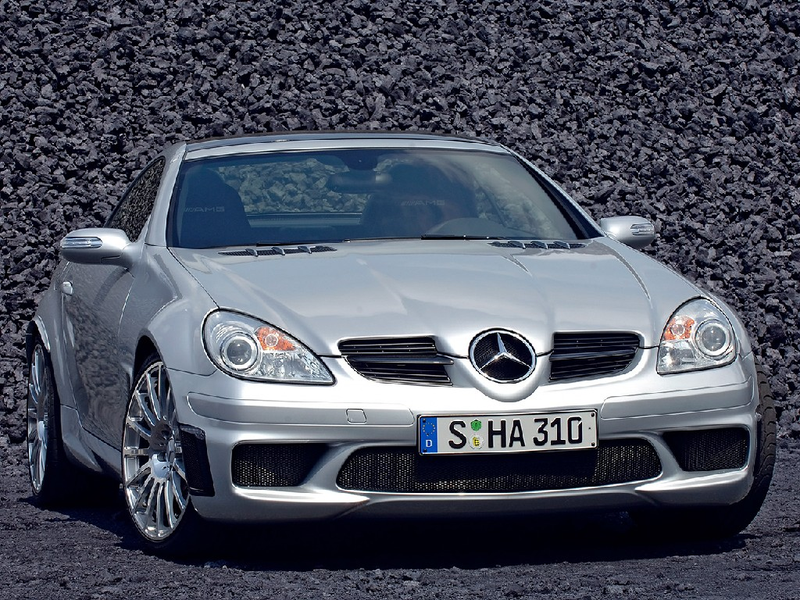 Illustration for article titled Remember when Mercedes made an SLK55 Black Series?